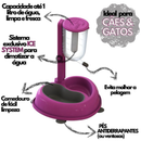 Bebedouro Automático Comedouro Para Cães e Gatos Duplo Anti Formiga C/ Bilha Promoção Envio Imediato