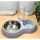 Comedouro E Bebedouro Automatico Para Cães E Gatos Ergonômico Pet Multifuncional