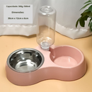 Comedouro E Bebedouro Automatico Para Cães E Gatos Ergonômico Pet Multifuncional