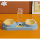 Comedouro e Bebedouro Para Gatos Triplo Com Bebedouro Automatico