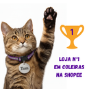 Coleira para Gato Anti Enforcamento com Identificação Nome e Telefone