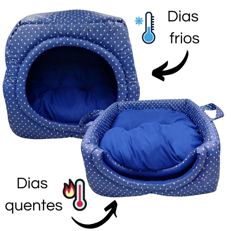 Toca 3 em 1: O Conforto Versátil para Seu Pet