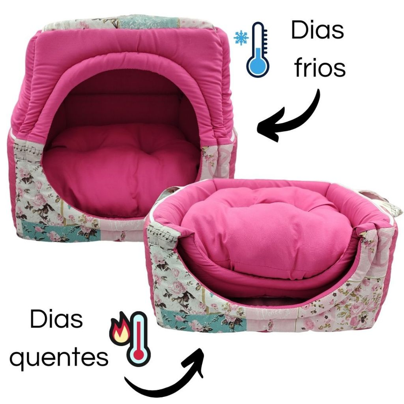 Toca 3 em 1: O Conforto Versátil para Seu Pet