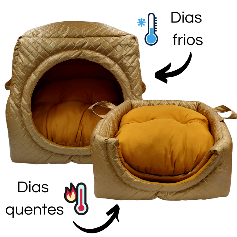 Toca 3 em 1: O Conforto Versátil para Seu Pet