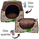 Toca 3 em 1: O Conforto Versátil para Seu Pet