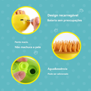 Escova para Gato a Vapor - Remove Pelos, Massageia e Cuida do Seu Pet - Escova Multifuncional para Gatos e Cachorros