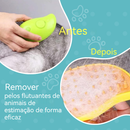 Escova para Gato a Vapor - Remove Pelos, Massageia e Cuida do Seu Pet - Escova Multifuncional para Gatos e Cachorros