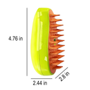 Escova para Gato a Vapor - Remove Pelos, Massageia e Cuida do Seu Pet - Escova Multifuncional para Gatos e Cachorros