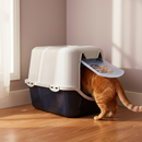 Caixa Areia Fechada Banheiro Toalete Sanitário Gato Antiodor Durapets