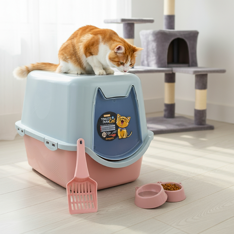 Banheiro Fechado para Gatos Antiodor