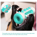 Brinquedo Mastigável Cachorro - Osso Dental 3 em 1 | Mordedor e Escova Dentes | Remove Tártaro