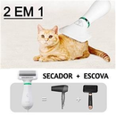 Escova Pet Secadora Elétrica para Secar e Remover Pelos de Gato e Cachorro Envio Rápido