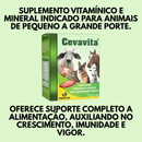 3 Suplemento Vitamínico Mineral Para Animais Cevavita 200g